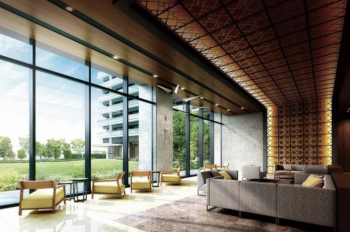 グレーシアタワーズ海老名　イーストラウンジ完成予想図