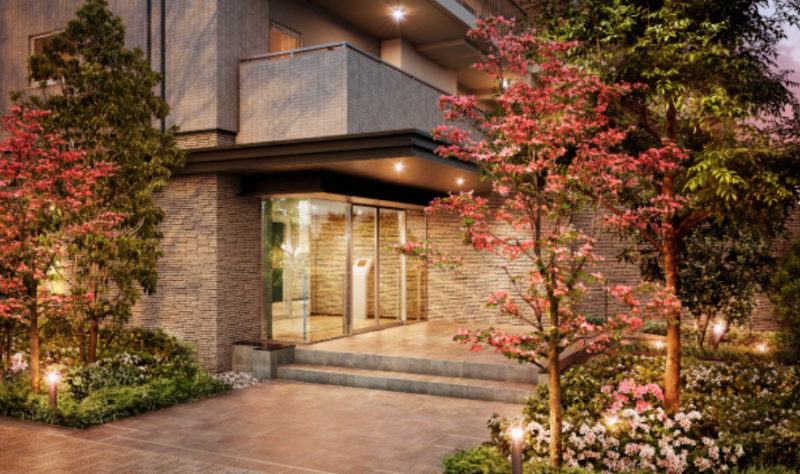 ファイル:サンメゾン神戸新長田 エントランスアプローチ完成予想CG.png