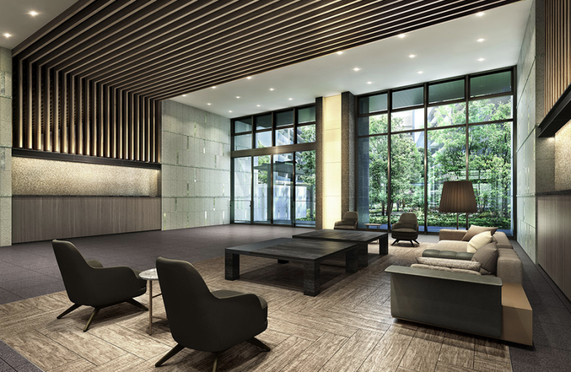 ファイル:シティハウス小金井公園 ラウンジ（A・B棟）完成予想CG.png