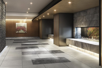 バンベール三好ケ丘　エントランスホール完成予想CG