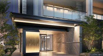 プラウド金山エアリーコート　エントエランスアプローチ完成予想図