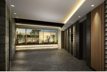 プレディア明石　エントエランスホール完成予想図