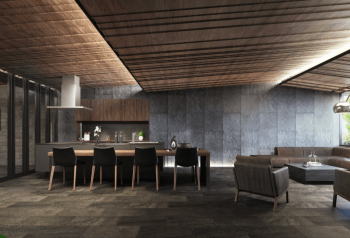 アソシア博多 諸岡テラス　ラウンジ完成予想図