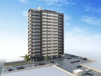 アルファステイツ四日市新正　外観完成予想図2