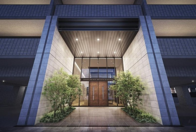 ファイル:グランドパレスアルティスタ大分中央 エントランス完成予想CG.png