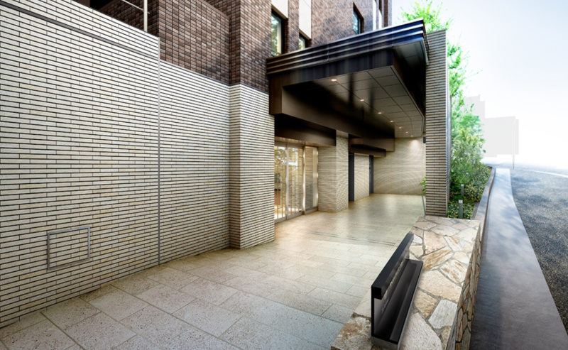 ファイル:ザ・パークハウス 青葉台二丁目 エントランスアプローチ完成予想CG.jpg