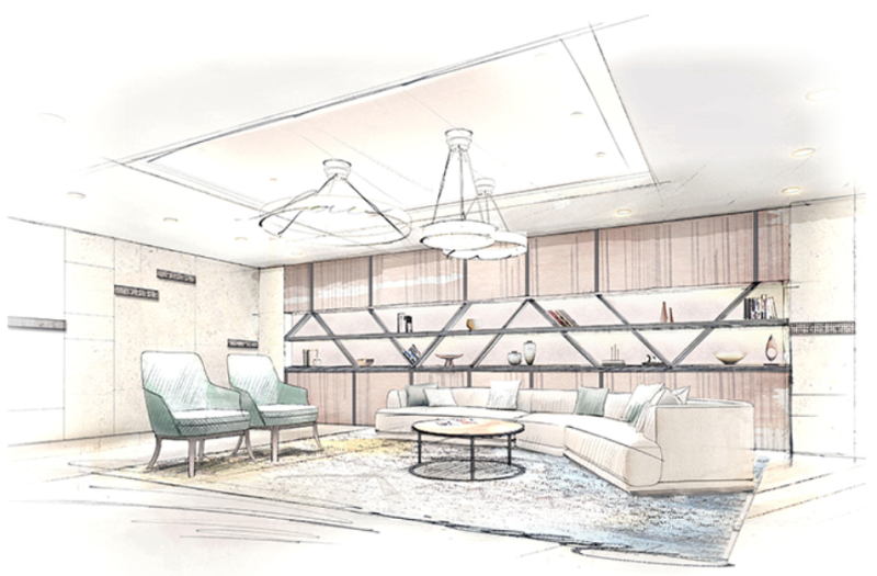 ファイル:ブランズ湘南台 オーナーズラウンジ完成予想イラスト.png