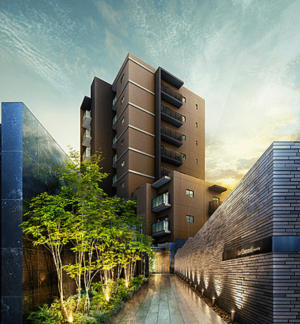 ル・シェモア鴨江II　外観完成予想図