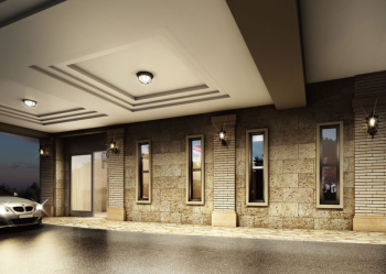 ウィングシャトー豊見城プロムナード　エントランス完成予想CG