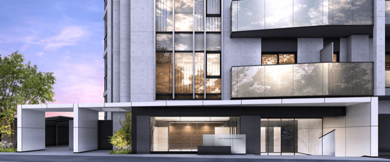 ファイル:ピアース西荻窪レジデンス エントエランスアプローチ完成予想図.png