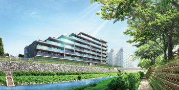 ブランシエラ川口 The Airy Site　外観完成予想CG2