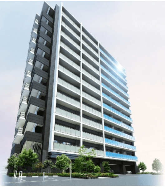 ファイル:プレサンス レイズ 都島内代町 外観完成予想図1.png