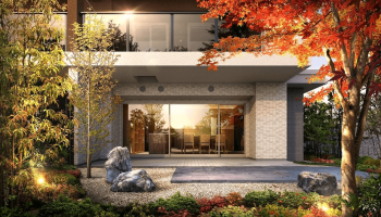 ヴェレーナ鎌倉深沢　内庭完成予想図