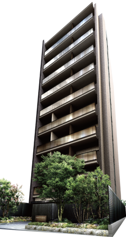 オープンレジデンシア六義園サウスコート　外観完成予想図