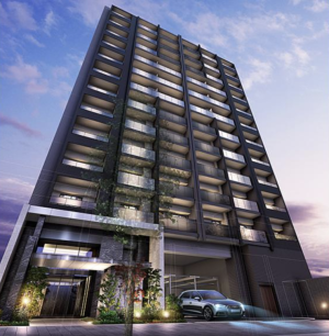 オープンレジデンシア大須門前町　外観完成予想図