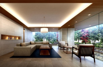 シャリエ西船橋　ラウンジ完成予想CG