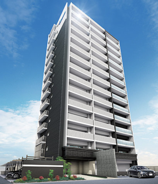 ファイル:プレサンス ロジェ 豊橋前田中町CL 外観完成予想図.png