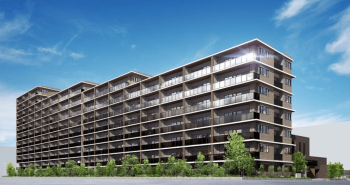 マークネクスト鳥飼　外観完成予想図