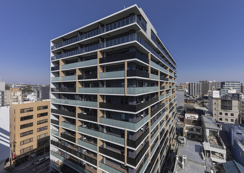 ファイル:ライオンズ桑名駅前グランフォート 外観2.png