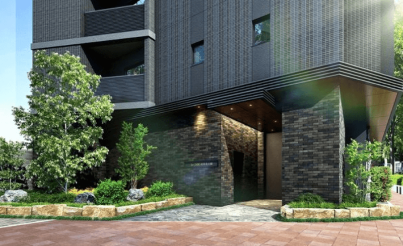 ファイル:レ・ジェイド岐阜金公園 エントエランスアプローチ完成予想図.png