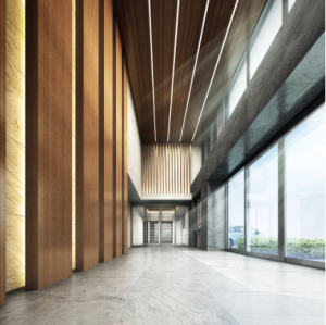 ロイヤルガーデン道後南町　グランドエントランス完成予想図