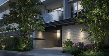 アーバンパレス稲毛 エントランスアプローチ完成予CG