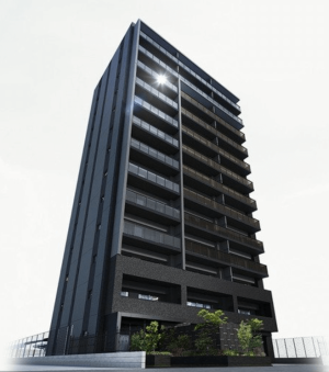 オープンレジデンシア桜並木ガーデン　外観完成予想図