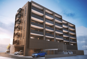 グランフォーレ春日原駅前レジデンス　外観完成予想図