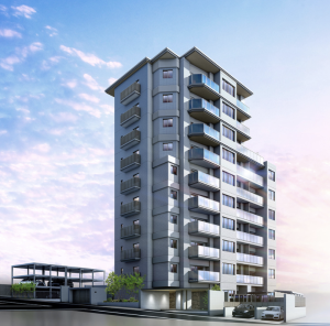 プラセシオン瑞穂神前　外観完成予想図