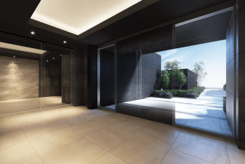 プレシス本厚木セントル　エントランスホール完成予想図