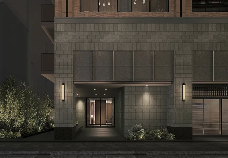 ファイル:レ・ジェイド箕面船場 ザ・ハウス エントエランスアプローチ完成予想図.png