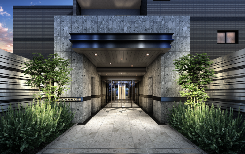 ファイル:レーベン瑞江GRACE CORE エントエランスアプローチ完成予想図.png