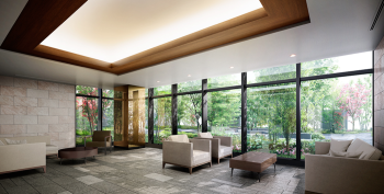 S.J.C レジデンス　ロビーラウンジ完成予想CG