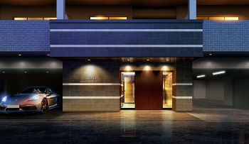 エスリード南草津セントラル　エントランスアプローチ完成予想図