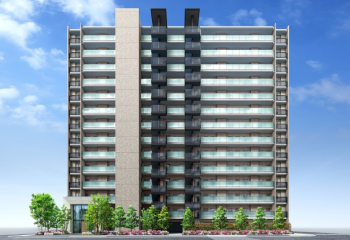 クレストラフィーネ板橋本町　外観完成予想CG1