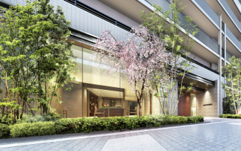 デュオヒルズちはら台駅前　エントランスアプローチ完成予想図