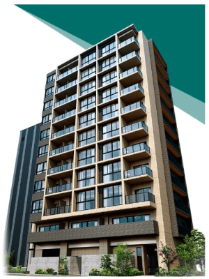 ビ・ウェル追手筋　外観完成予想図1