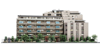 プレミスト新小岩 親水公園　外観完成予想CG2