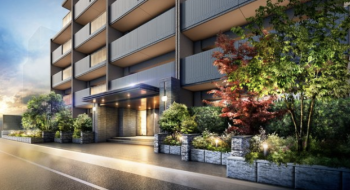 マストスクエア東白壁　エントランスアプローチ完成予想CG