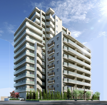 (仮称)ワコーレ駅前 NEW AGE プロジェクト　外観完成予想CG