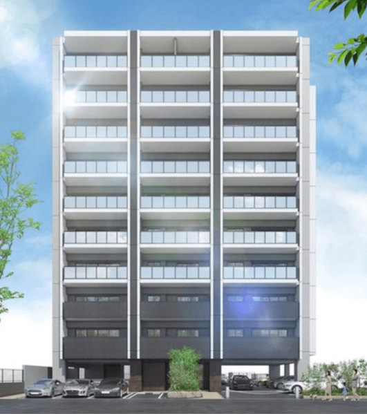 ファイル:アルフィーネ大野城シエスタ 外観完成予想図.png