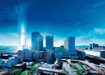 グランドパレス草津　周辺写真CG合成