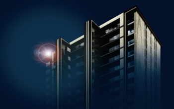 デュオヒルズ堺ザ・レジデンス　外観完成予想CG