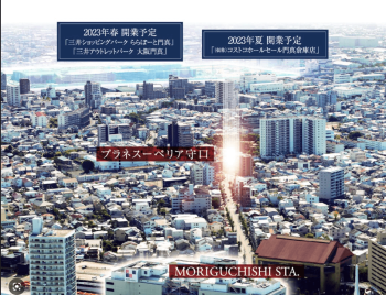 プラネスーペリア守口　周辺写真CG合成