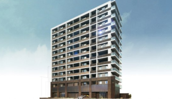 クレヴィア日本橋浜町公園　外観完成予想CG