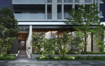 シエリア仙台新寺　エントランス完成予想CG