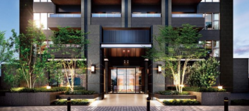 プレサンス レジェンド 大阪新町タワー　エントランスアプローチ完成予想図