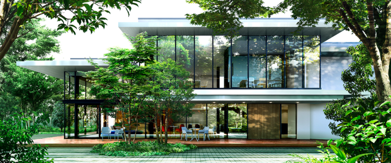 ファイル:プレミスト志村三丁目 共用棟（HANARE）完成予想CG.png