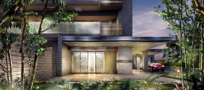 ファイル:アネシアフロル東浦 エントランスアプローチ完成予想CG.png