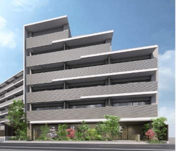 イニシア浦安ステーションサイト　外観完成予想図